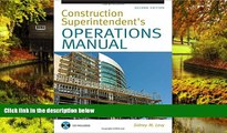 READ FULL  Construction Superintendent Operations Manual  READ Ebook Full Ebook