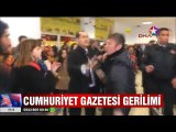 Eskişehir Anadolu Üniversitesinde Cumhuriyet Gazetesi Gerilimi