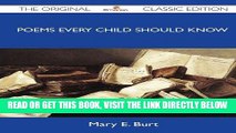 [Free Read] Poems Every Child Should Know - The Original Classic Edition Free Online