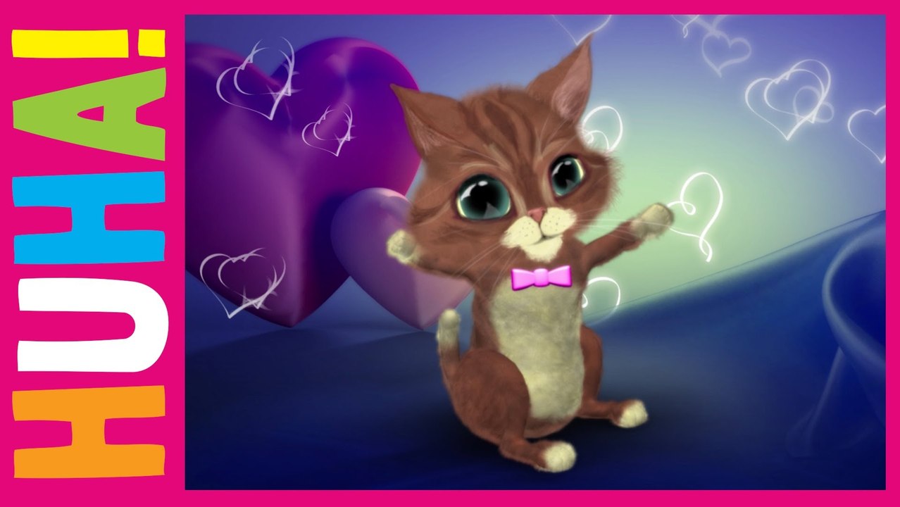 Eine Valentinsnachricht von einer süßen Katze (für ihn!)
