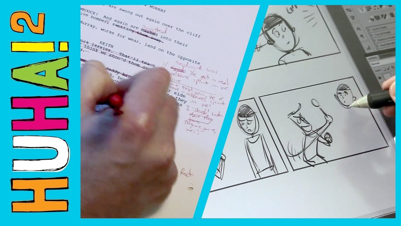 Drehbuch und Storyboard | New Eden Hinter den Kulissen (mit Untertiteln)