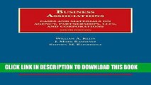Read Now Business Associations, Cases and Materials on Agency, Partnerships, and Corporations
