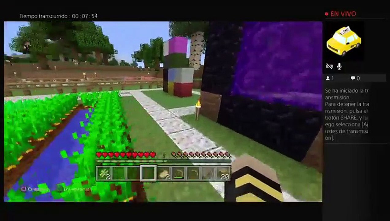 DIRECTO prueba Ps4 Minecraft (2)