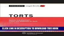 [READ] EBOOK Casenotes Legal Briefs: Torts, Keyed to Epstein   Sharkey, Tenth Edition (Casenote