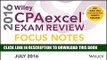 [Ebook] Wiley CPAexcel Exam Review July 2016 Focus Notes: Business Environment and Concepts