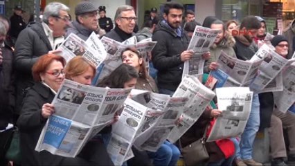 Karabük'te CHP'liler Cumhuriyet Okudu