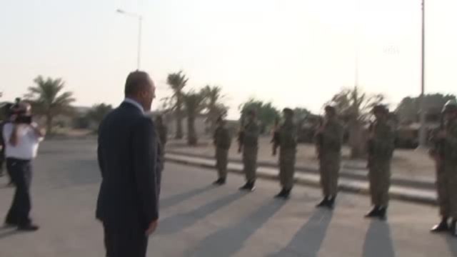 Çavuşoğlu, TSK Kara Unsur Komutanlığı'nı Ziyaret Etti