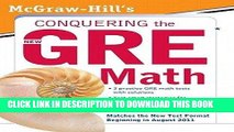 [Ebook] McGraw-Hill s Conquering the New GRE MathÂ Â  [MCGRAW HILLS CONQUERING THE NE] [Paperback]