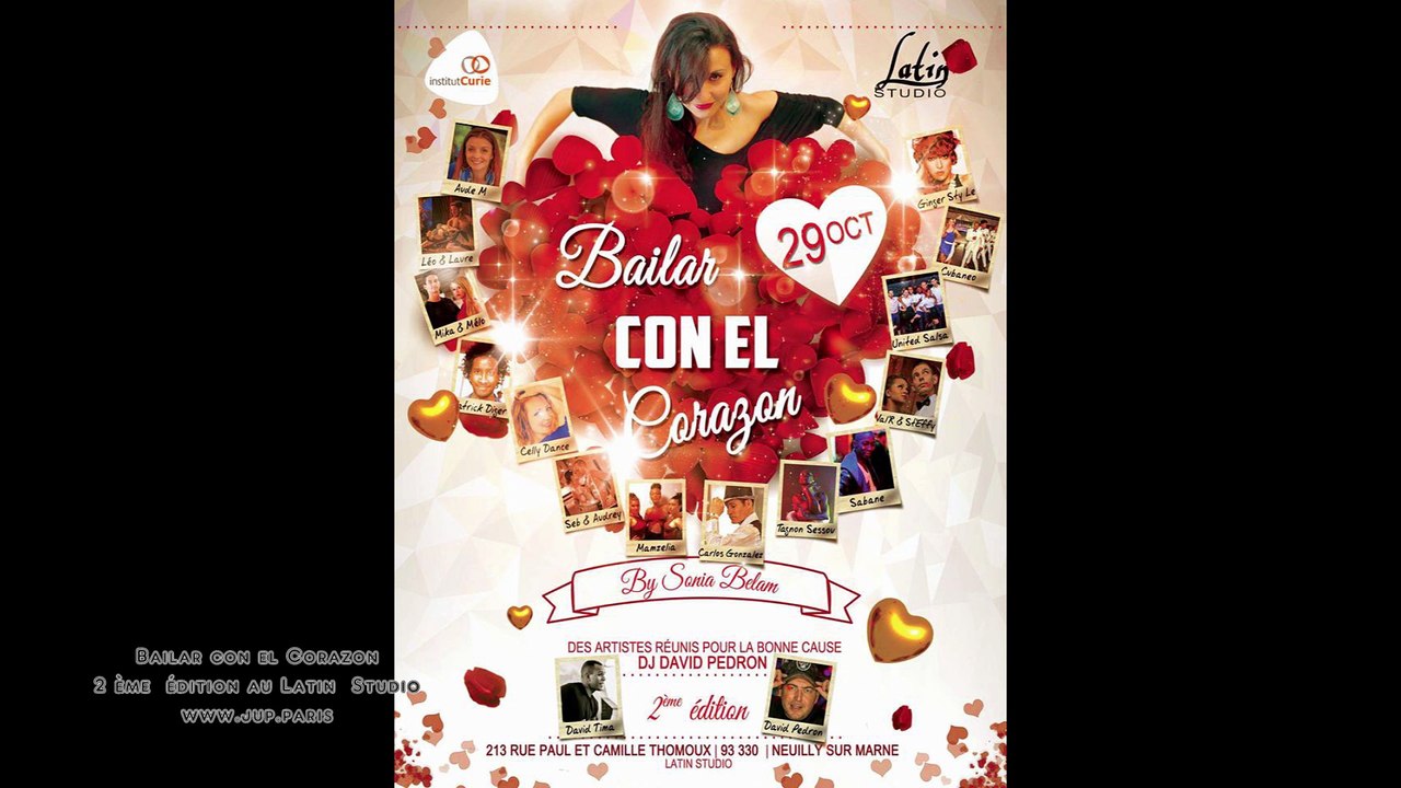 Bailar Con El Corazon 2ème édition au Latin Studio Tagnon Sessou