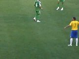 Echauffement  Ronaldinho, Kaka & daniel Alves (Algerie-Bresi