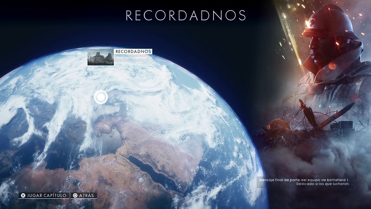 Battlefield 1 Campaña Final