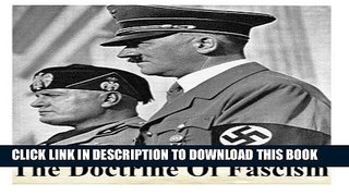 [Free Read] The Doctrine Of  Fascism Full Download