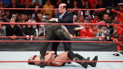 WWE RAW 2nd November 2016 Goldberg vs Rusev vs Paul Heyman WWE RAW