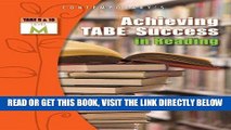 [Free Read] Achieving TABE Success In Reading, Level M Workbook (Achieving TABE Success for TABE