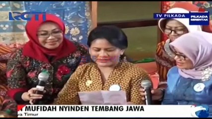 Video herunterladen: Ibu Negara Iriana Joko Widodo Nyinden Tembang Jawa