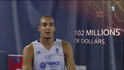 Rudy Gobert sportif français le mieux payé de l'histoire