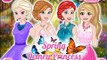 Spring Disney Princess Frozen Elsa Anna Mermaid Ariel - Dress up games