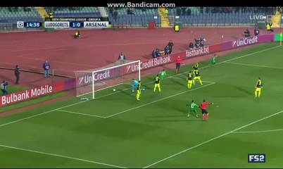 Claudiu Keseru Goal HD - Ludogorets Razgrad 2-0 Arsenal 01.11.2016