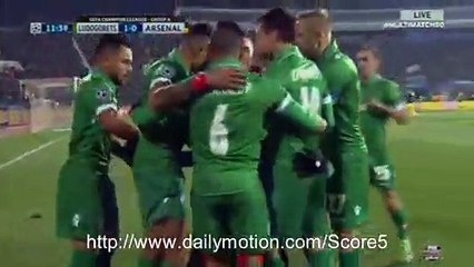 Jonathan Cafu Goal Ludogorets 1 - 0 Arsenal CL 1-11-2016