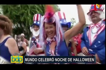 VIDEO: así se celebró Halloween en el mundo
