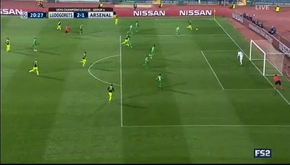 Granit Xhaka  Goal HD - Ludogorets 2-1 Arsenal 01.11.2016