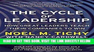 [Free Read] The Cycle of Leadership: How Great Leaders Teach Their Companies to Win Full Online