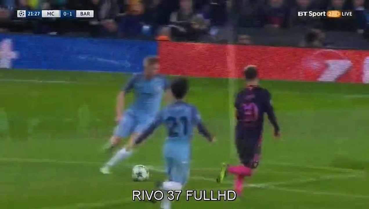 Lionel Messi  Goal HD - Manchester City_0-1_Barcelona 01.11.2016