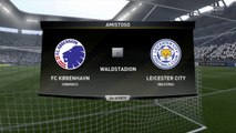 København vs Leicester City Fifa 17 Champions League Gameplay HD Full Match Partido completo
