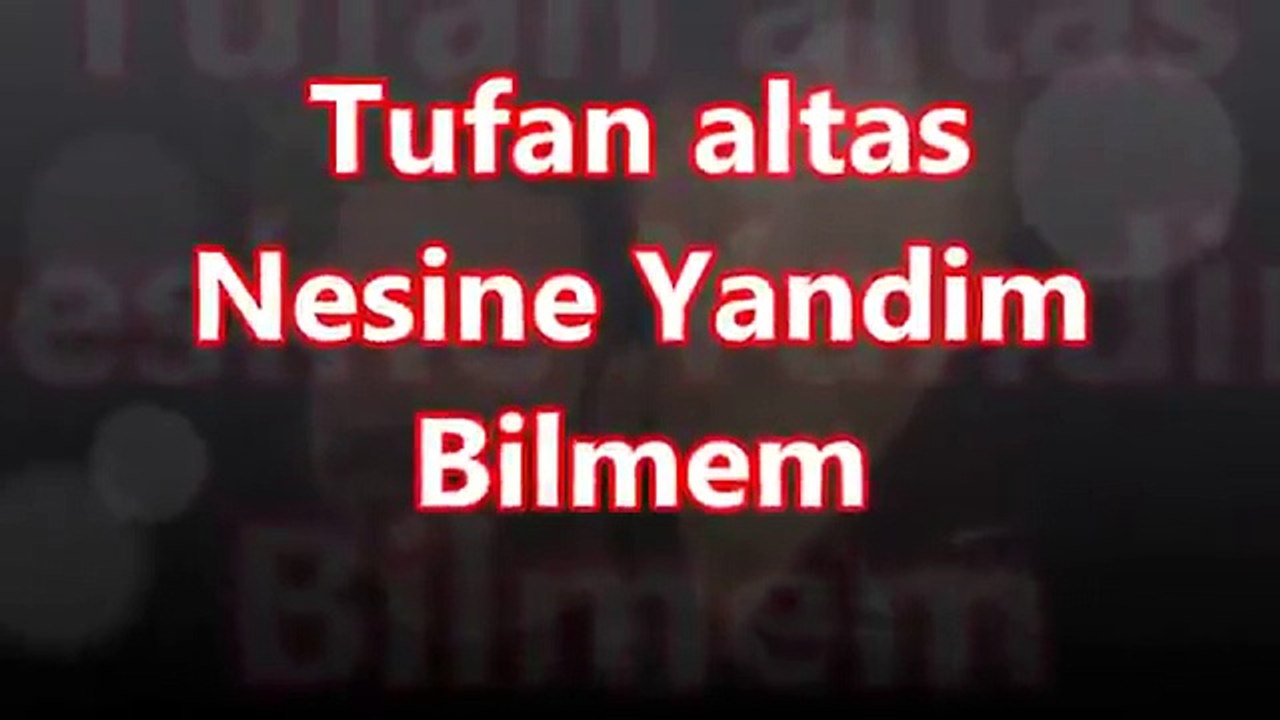 Tufan Altaş  Nesine Yandım Bilmem