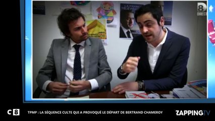 TPMP - Bertrand Chameroy : La séquence culte qui a provoqué son départ (Vidéo)