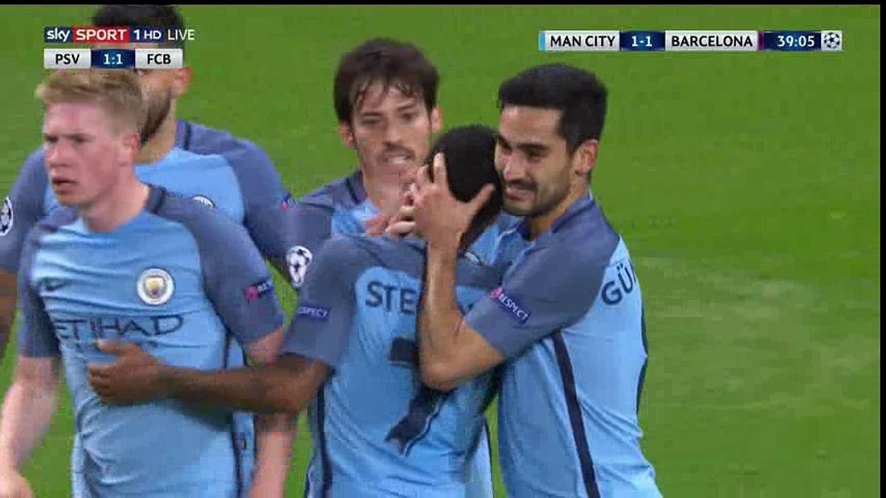 Ilkay Gundogan Goal HD - Manchester City 1-1 Barcelona - 01-11-2016