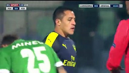Jonathan Cafu Goal HD - Ludogorets Razgrad 1-0 Arsenal 01.11.2016 HD