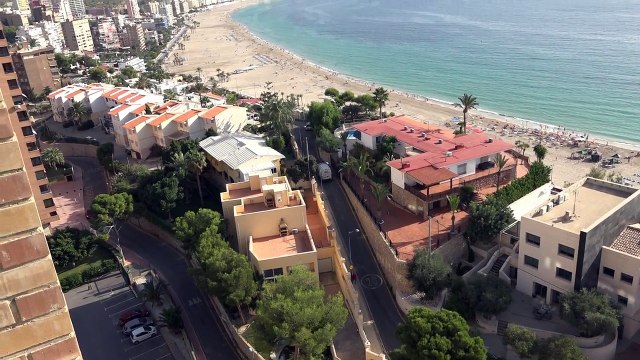 Квартира в Испании с видом на море с двумя спальнями, комплекс Coblanca-16, Бенидорм