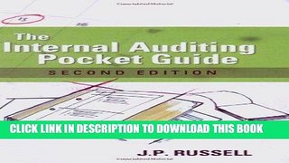 [Ebook] The Internal Auditing Pocket Guide: Preparing, Performing, Reporting and Follow-up, Second
