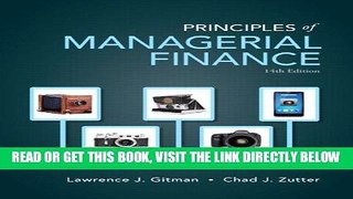 [Free Read] Principles of Managerial Finance (14th Edition) (Pearson Series in Finance) Full