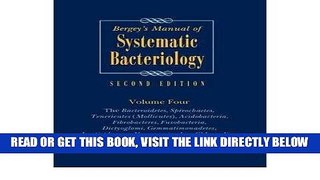 [FREE] EBOOK Bergey s Manual of Systematic Bacteriology, Vol. 4 BEST COLLECTION