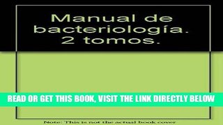 [FREE] EBOOK Manual de bacteriologÃ­a. 2 tomos. BEST COLLECTION