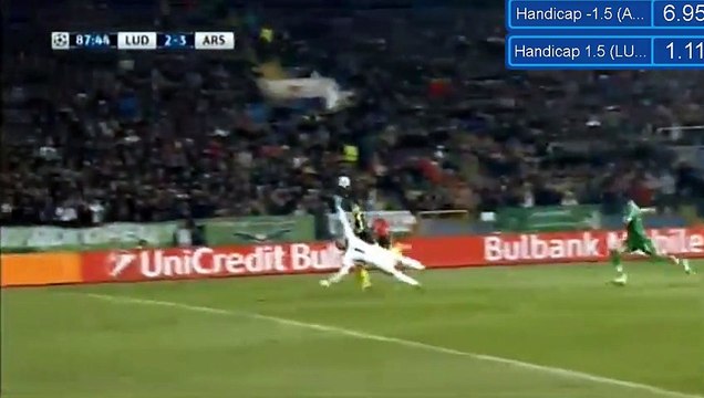 2-3 Mesut Özil Most Tricky Goal HD - Ludogorets 2-3 Arsenal - 01.11.2016 HD