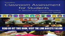 [Free Read] Classroom Assessment for Students in Special and General Education (3rd Edition) Full