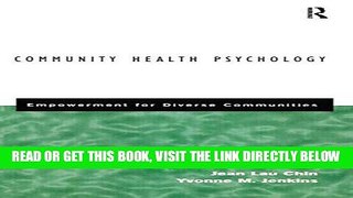 [FREE] EBOOK Community Health Psychology: Empowerment for Diverse Communities ONLINE COLLECTION