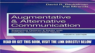 [Free Read] Augmentative and Alternative Communication: Supporting Children and Adults with