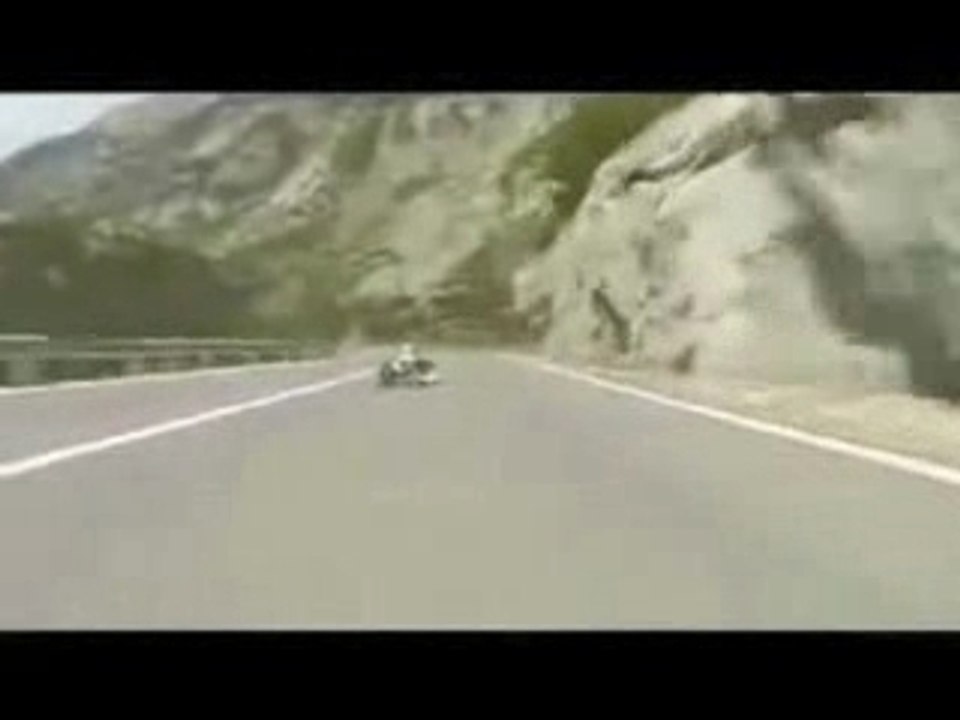 bodyblading descente de psychopathe en plein trafic