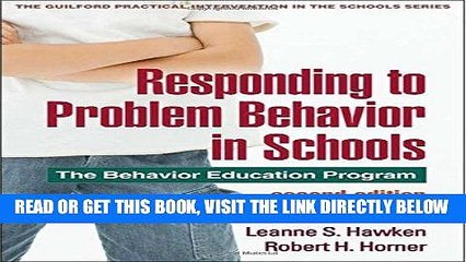 [Free Read] Responding to Problem Behavior in Schools, Second Edition: The Behavior Education