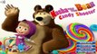 Masha And Bear Candy Shooter bandicam - funny kids games HD