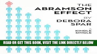 [Free Read] The Abramson Effect (Kindle Single) Full Online