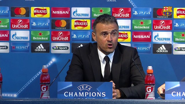 Luis Enrique: Es una lástima, hemos hecho 40 minutos de escándalo
