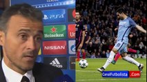 Manchester City 3-1 Barcelona Champions League 2016 • Luis Enrique post match interview