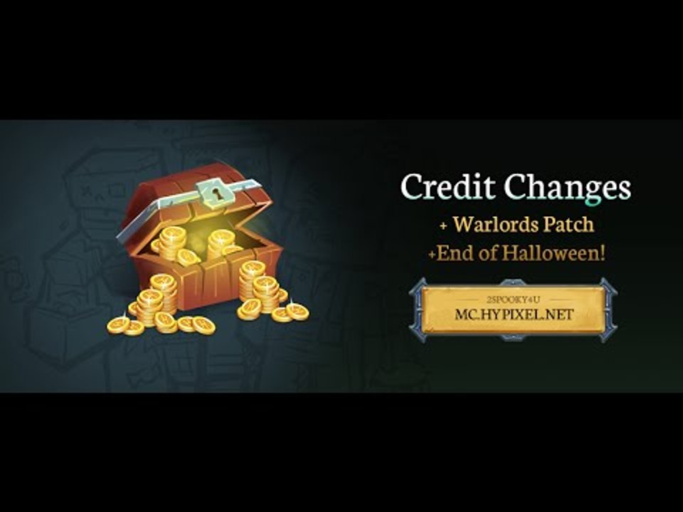 Hypixel November Credit Update!