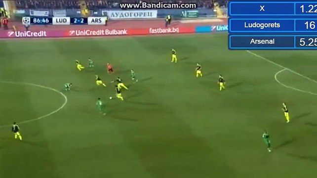 2-3 Super Gol Mesut Ozil HD Ludogorets 2-3 Arsenal 01.11.2016 HD