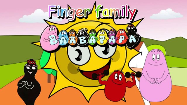барбапапа Семья пальчиков - детские песни на русском Russian Finger Family